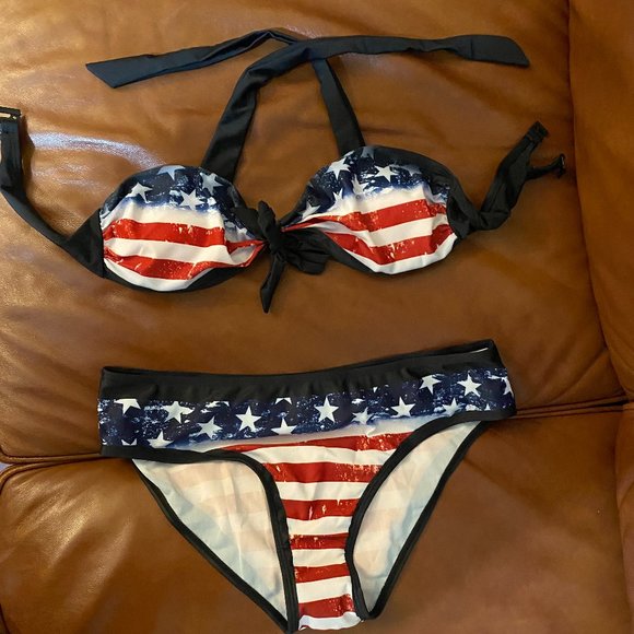 Fourth of July Bathing Suit - Picture 1 of 3